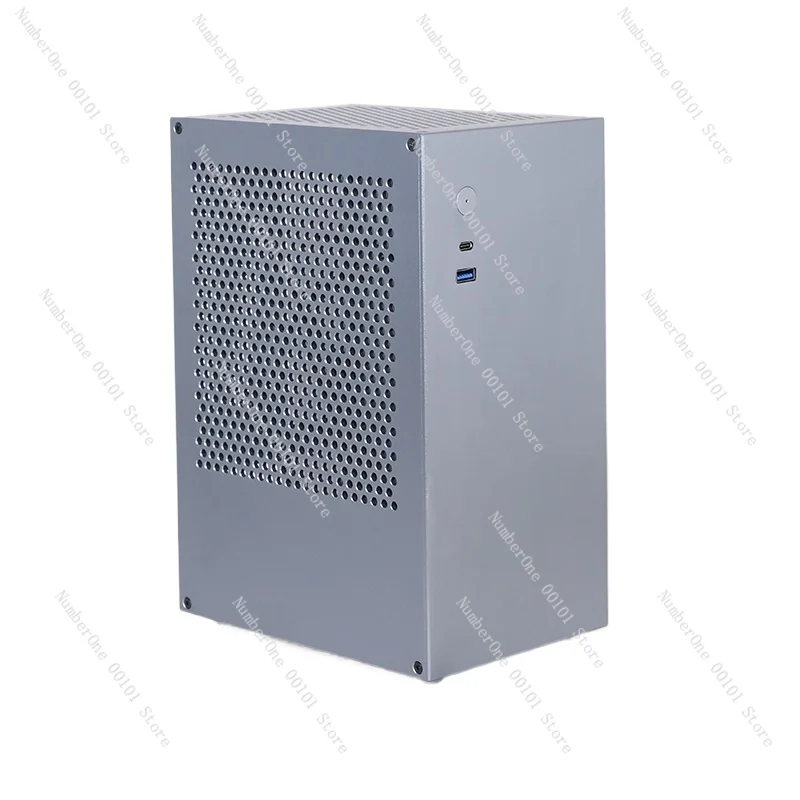 Bug-S1 Mini ITX корпус SFX блок питания Компактный алюминиевый сплав портативный