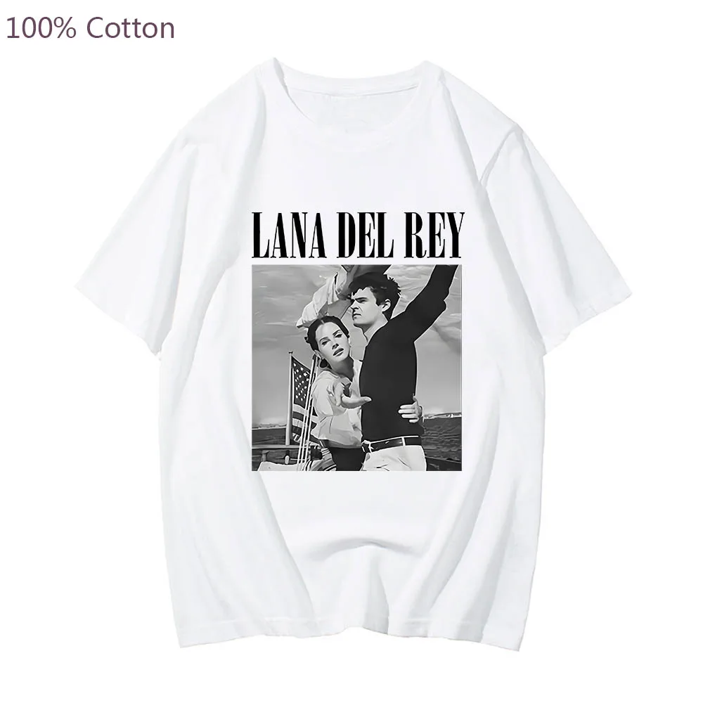 Lana Del Rey Punk Hip Hop Anime T-shirt Fashion Cartoon Tshirt 100% Cotton Regular Manga Tee-shirt High Street Men/women T Shirt
Lana Del Rey Punk Hip Hop Anime T-shirt Fashion Cartoon Tshirt 100% Cotton Regular Manga Tee-shirt High Street Men/women T Shirt