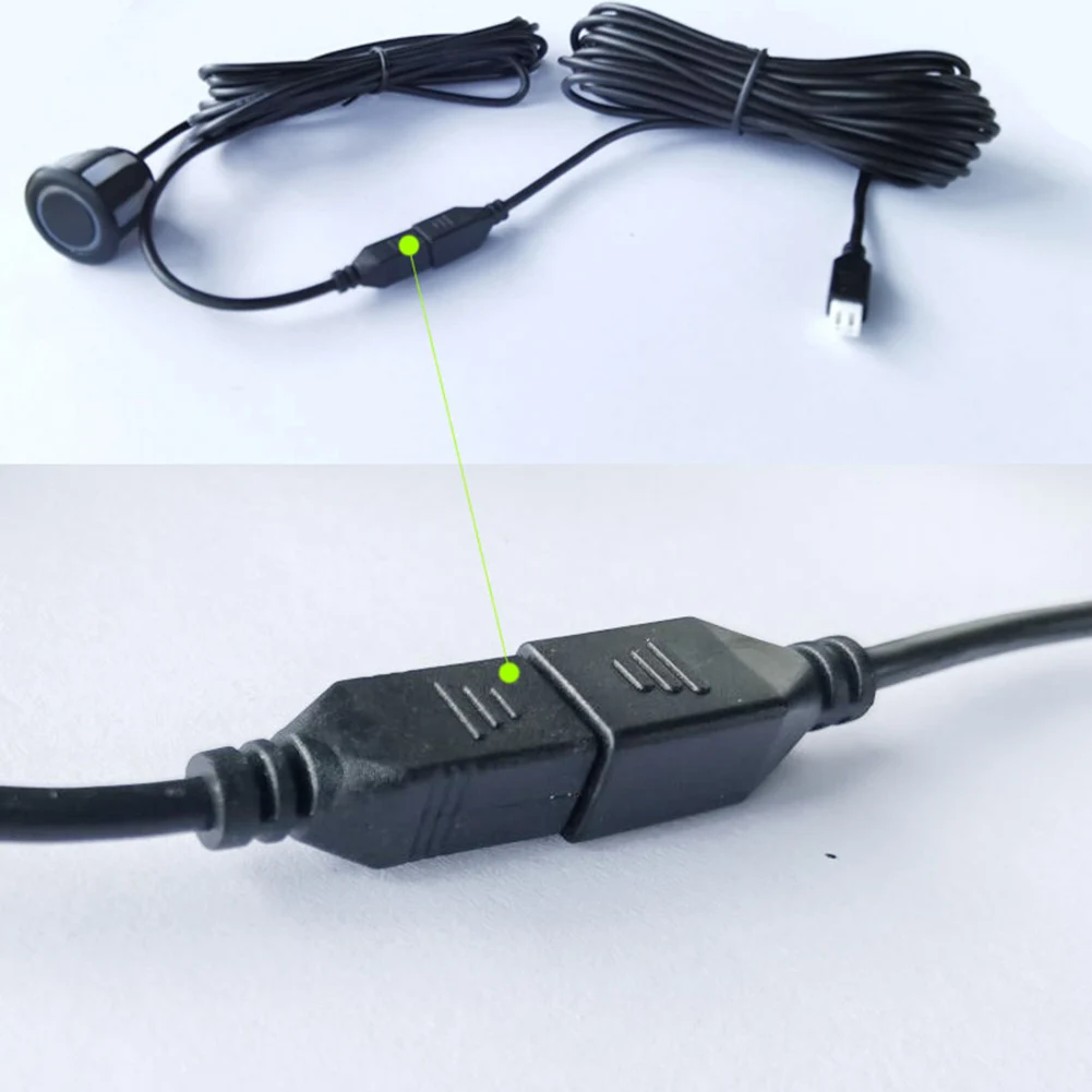 

4M 2 Pin Extension Cable Cord For Car Reversing Parking Sensor Waterproof Reversing Extend Extension Cables For Parking Sensors