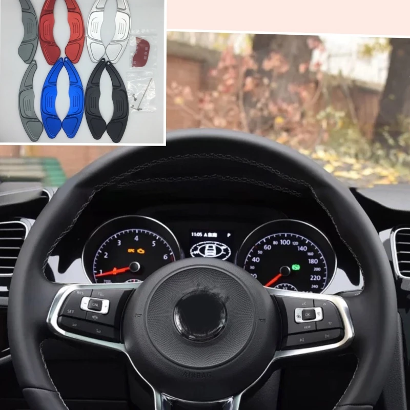 Steering Wheel Shift Paddle Extension Cover Compatible with Golf7 GTIScirocco MK7 2015 Extended Shifter Trim Cover 2pcs
Steering Wheel Shift Paddle Extension Cover Compatible with Golf7 GTIScirocco MK7 2015 Extended Shifter Trim Cover 2pcs