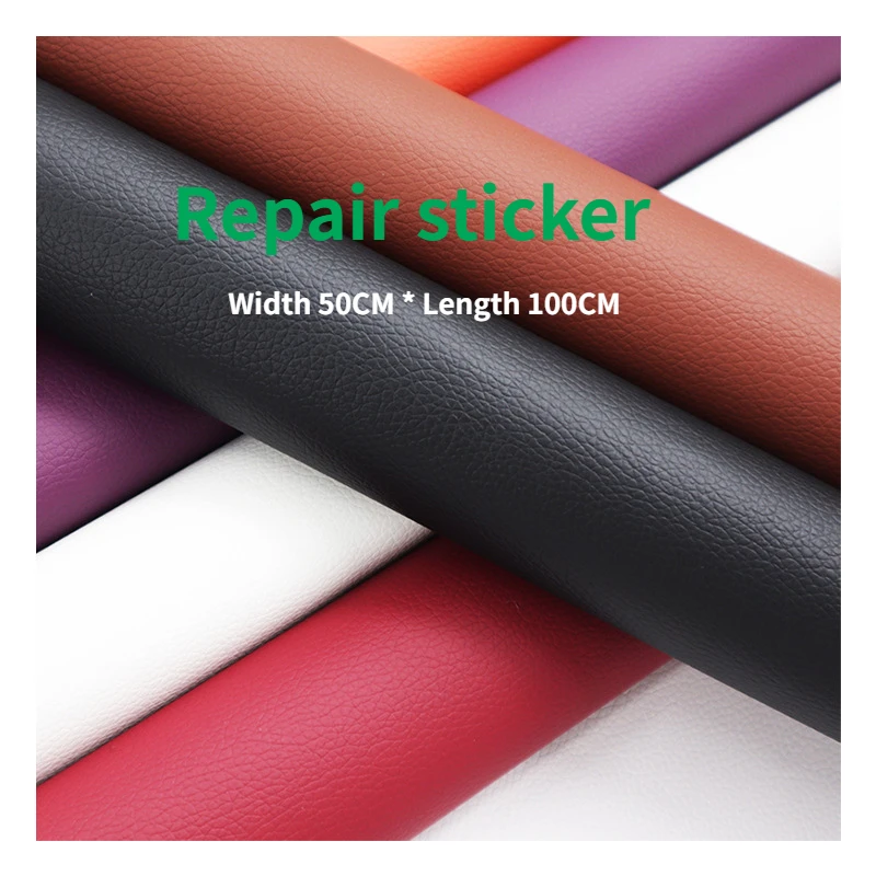Width 50CM Self Adhesive Leather Fix Repair Patch Stick-on Sofa Repairing Subsidies Leather PU Fabric Stickers Patches Scrapbook
Width 50CM Self Adhesive Leather Fix Repair Patch Stick-on Sofa Repairing Subsidies Leather PU Fabric Stickers Patches Scrapbook