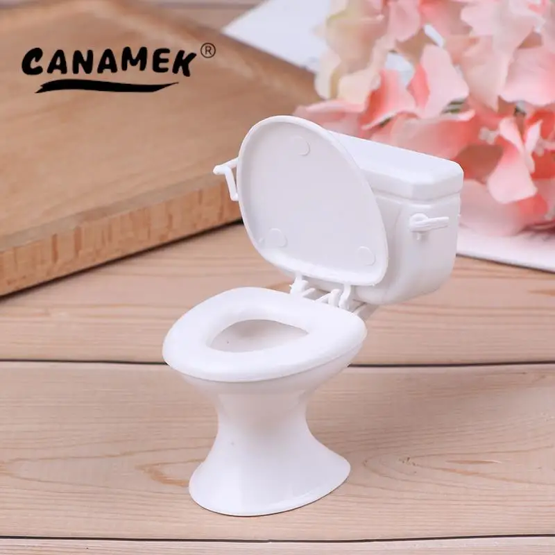 Dollhouse Furniture Vintage Bathroom Modeling White Toilet Doll House Miniature Baby Pretend Toys Dolls Accessories Home Decor
Dollhouse Furniture Vintage Bathroom Modeling White Toilet Doll House Miniature Baby Pretend Toys Dolls Accessories Home Decor