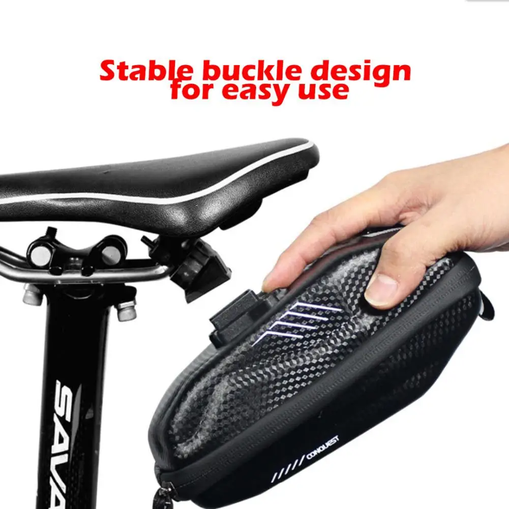 0.8L Mountain Bike Tail Bag Hard Shell Under Seat Bicycle Saddle Bag Shockproof Cycling Pocket Accessories
0.8L Mountain Bike Tail Bag Hard Shell Under Seat Bicycle Saddle Bag Shockproof Cycling Pocket Accessories
