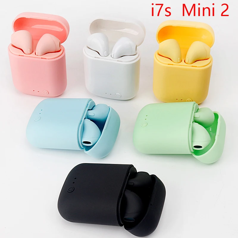 

i7 Mini2 TWS Wireless Bluetooth Headset Sport Waterproof Earbuds with microphone charging case for Smartphone Xiaomi pk I7s Pro5