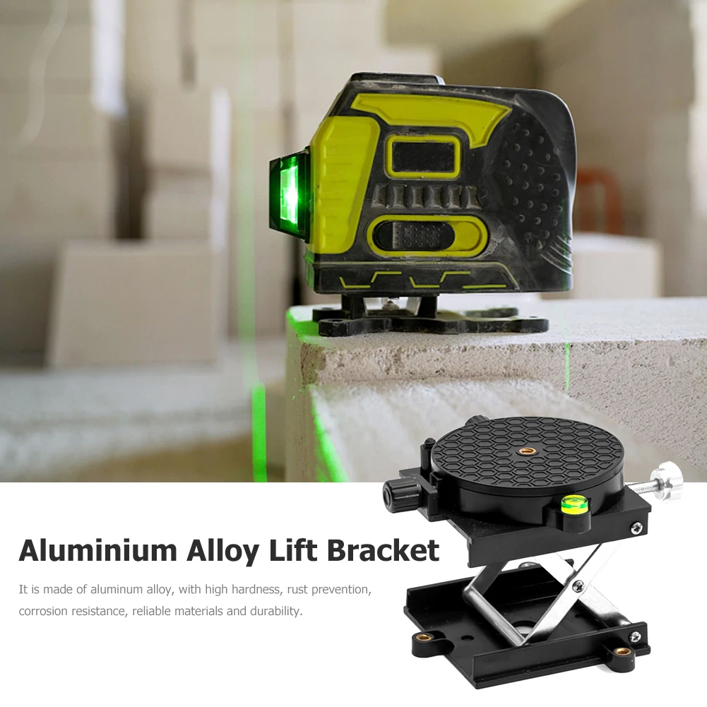 

Aluminium Alloy Lift Platform 360 Degree Rotation Table Lifting Stand Anti-corrosion Rust-prevention for Engraving Lab Tools