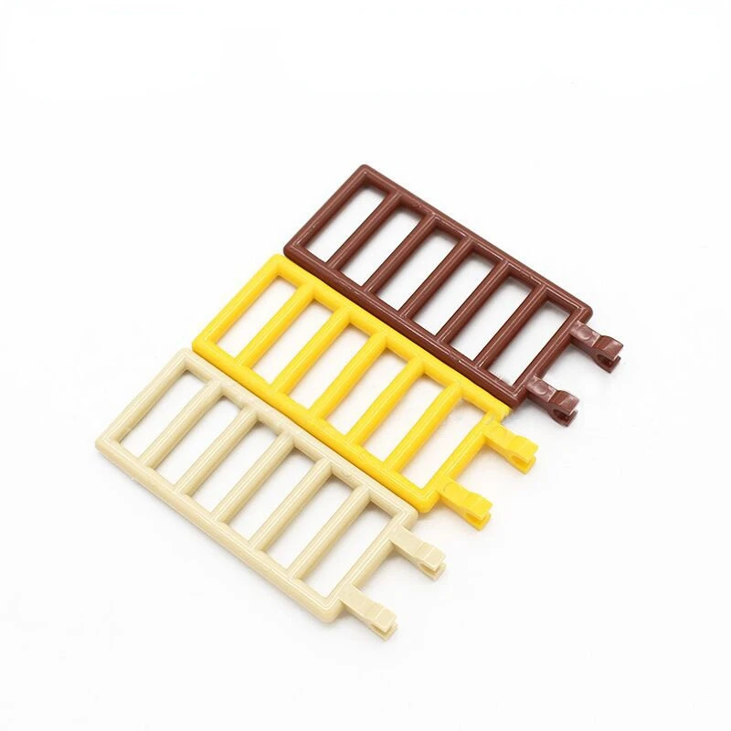 

Building Blocks Technicalal Parts 7x3 single side fence with clip 10 PCS MOC Compatible With brands toys for children 6020