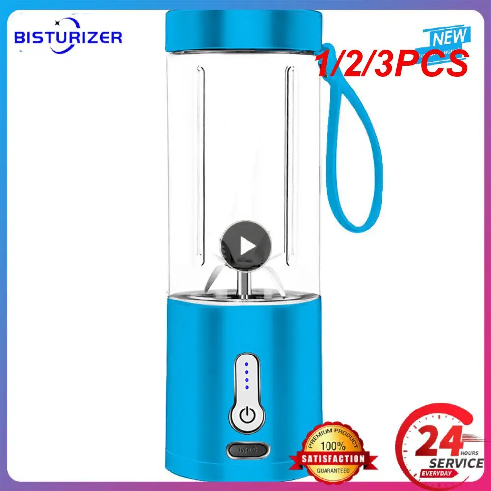 1/2/3PCS Portable Electric Juicer Smoothie USB Rechargeable Food Processor Fruit Mixer Machine Mini Juicer Cup
1/2/3PCS Portable Electric Juicer Smoothie USB Rechargeable Food Processor Fruit Mixer Machine Mini Juicer Cup
