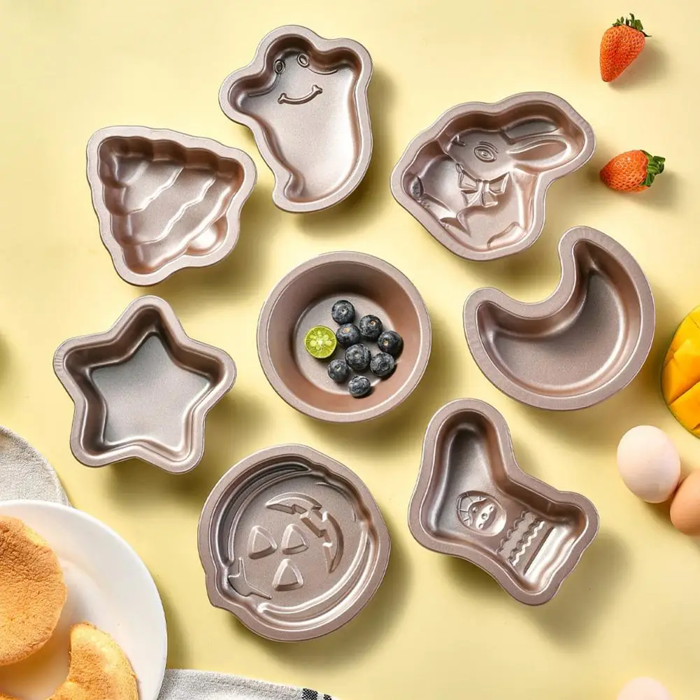 Baking Pan Creative Shape Heat-Resistant Food Grade BPA Free Non-Stick Muffin DIY Cartoon Cake Pan Mould
Baking Pan Creative Shape Heat-Resistant Food Grade BPA Free Non-Stick Muffin DIY Cartoon Cake Pan Mould