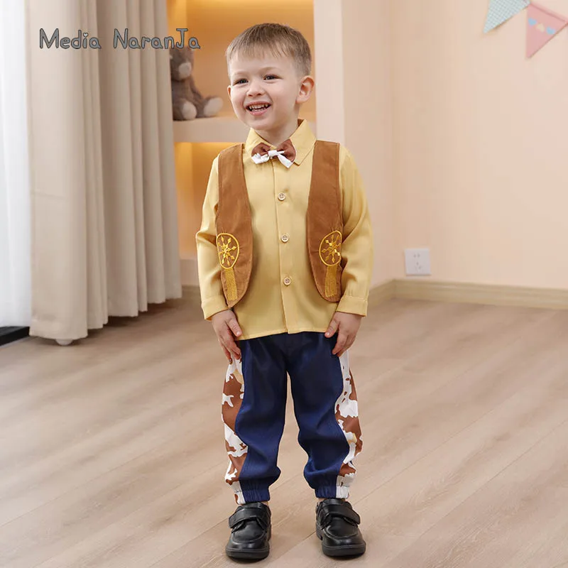 Костюм ковбойский из двух предметов, с вышивкой и принтом
Костюм ковбойский из двух предметов, с вышивкой и принтом