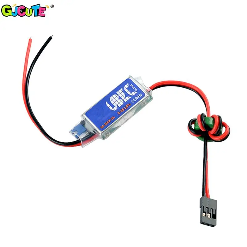 5 В/6 в RC UBEC 3A Max 5A самый низкий уровень шума RF BEC полностью экранирующий антизаклинивающий импульсный регулятор