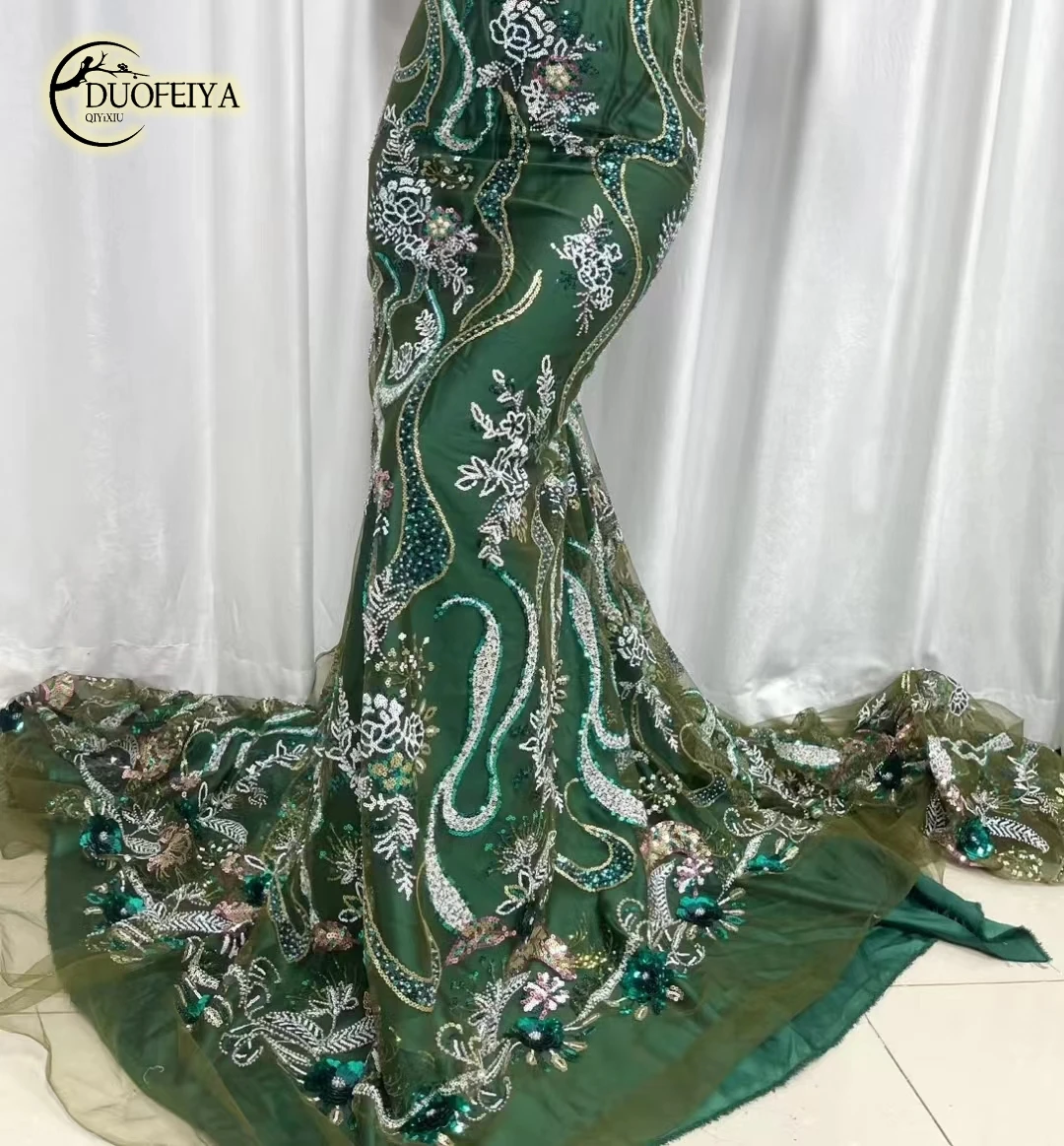 High-End Luxury Heavy Groom Lace Fabric Latest African Nigeria With Sequin Embroidery Fabric For Wedding Dress Party
High-End Luxury Heavy Groom Lace Fabric Latest African Nigeria With Sequin Embroidery Fabric For Wedding Dress Party