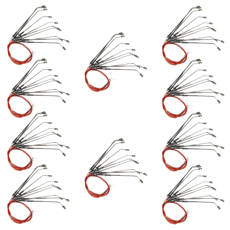 100 Pieces Height 8 Cm Model Street Lamp Lighting Single For Model Railroad Landscape
100 Pieces Height 8 Cm Model Street Lamp Lighting Single For Model Railroad Landscape