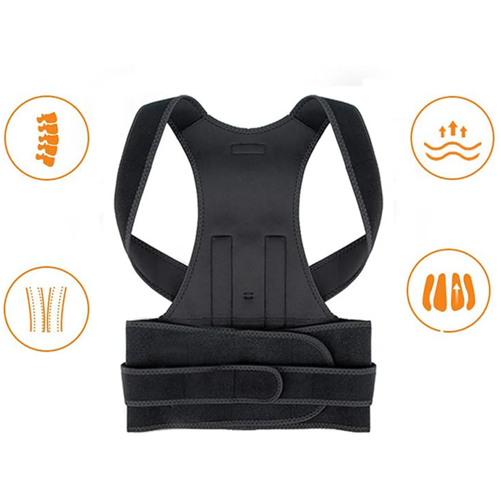 Posture Corrector for Men and Women Back Brace Back Support Straightener Relieve Neck Shoulder Back Pain
Posture Corrector for Men and Women Back Brace Back Support Straightener Relieve Neck Shoulder Back Pain