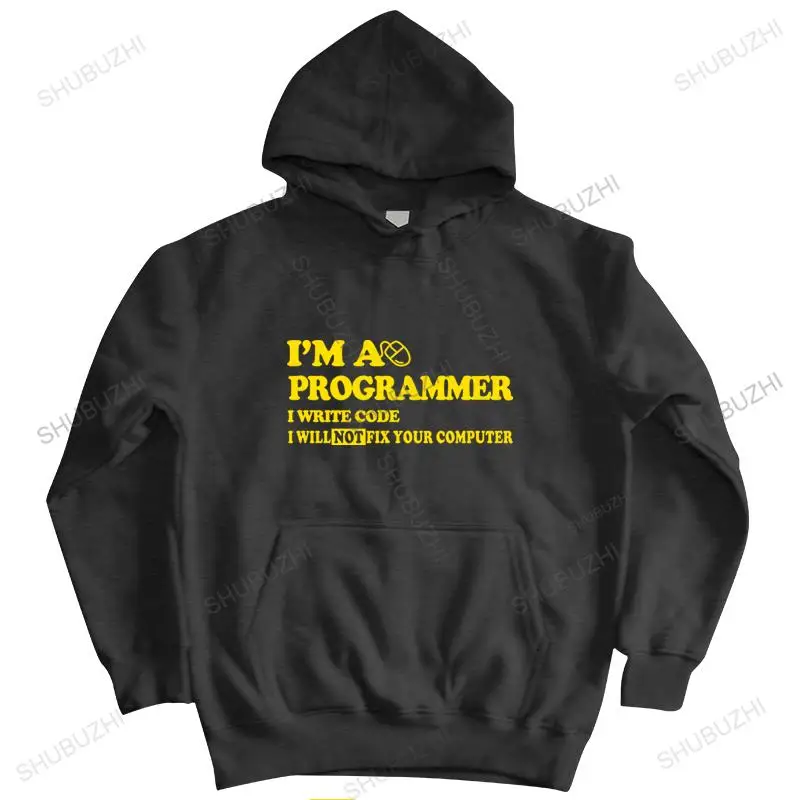 Man black zipper hoody I'm A Programmer I Will NOT Fix Your Computer brand hoodie for boys new arrived coat men brand hoodie
Man black zipper hoody I'm A Programmer I Will NOT Fix Your Computer brand hoodie for boys new arrived coat men brand hoodie