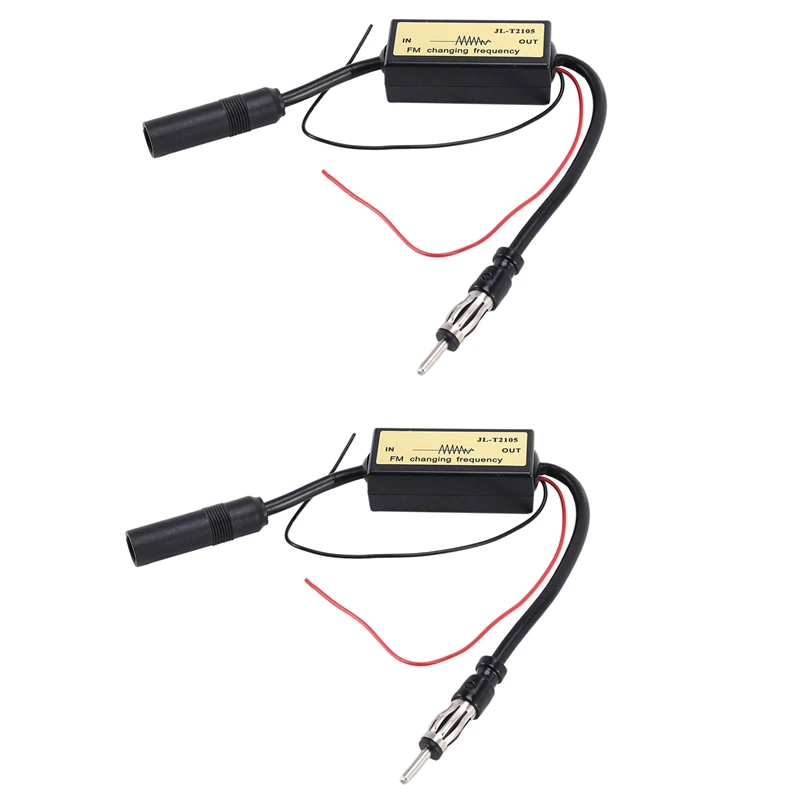 2X FM Changer Frequency Converter Antenna Radio Band Expander For Japanese Car Accessory
2X FM Changer Frequency Converter Antenna Radio Band Expander For Japanese Car Accessory