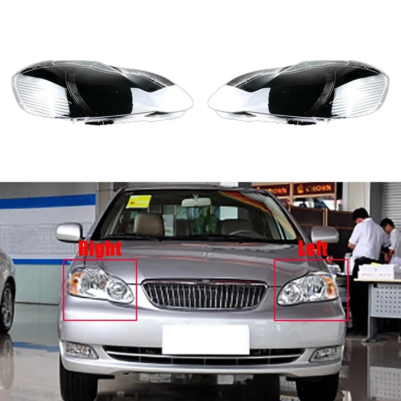 Car Headlight Shell Lamp Shade Transparent Lens Cover Headlight Cover For Toyota Corolla EX 2003-2009
Car Headlight Shell Lamp Shade Transparent Lens Cover Headlight Cover For Toyota Corolla EX 2003-2009