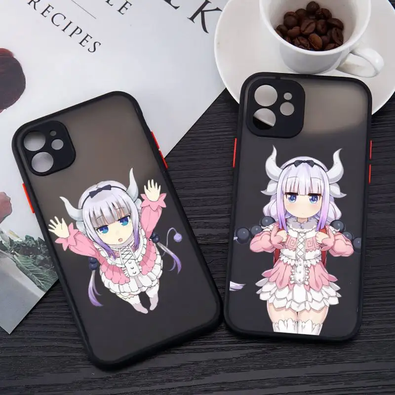 Miss Kobayashis Dragon Maid Anime Phone Case Black Color Matte Transparent For iPhone 13 12 11 X XR XS Pro Max Mini 7 8 Plus
Miss Kobayashis Dragon Maid Anime Phone Case Black Color Matte Transparent For iPhone 13 12 11 X XR XS Pro Max Mini 7 8 Plus