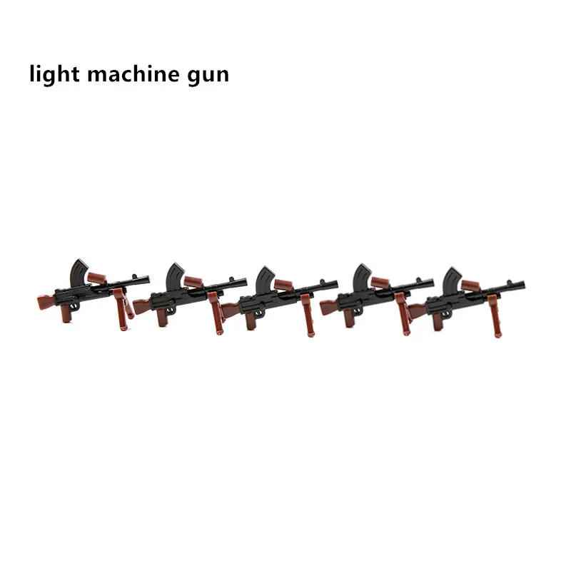 Building Blocks Military Figures Wear Plastic Bicolor Weapon Accessories Gun Educational Assembly Children Toys
Building Blocks Military Figures Wear Plastic Bicolor Weapon Accessories Gun Educational Assembly Children Toys