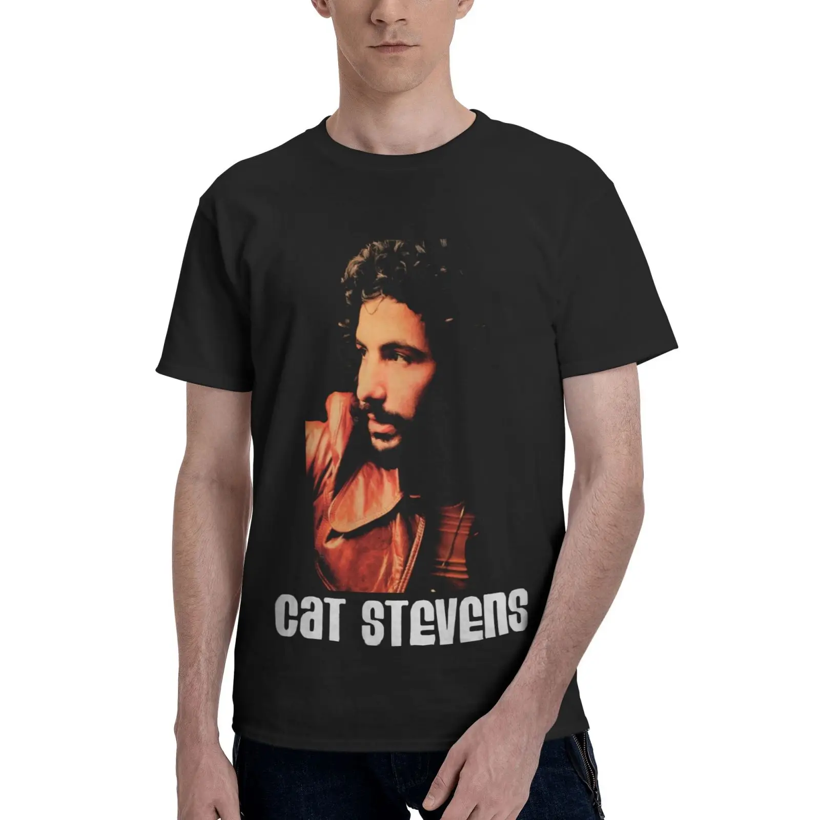 Cat Steven Singer Musician Legend Men T-Shirt Men's Cotton T-Shirt Top Oversized T Shirt Oversized T-Shirt Manga Anime Clothes
Cat Steven Singer Musician Legend Men T-Shirt Men's Cotton T-Shirt Top Oversized T Shirt Oversized T-Shirt Manga Anime Clothes