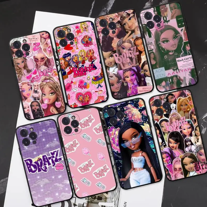 lovely Doll Bratz Phone Case For iPhone 14 11 12 13 Mini Pro XS Max Cover 6 7 8 Plus X XR SE 2020 Funda Shell
lovely Doll Bratz Phone Case For iPhone 14 11 12 13 Mini Pro XS Max Cover 6 7 8 Plus X XR SE 2020 Funda Shell