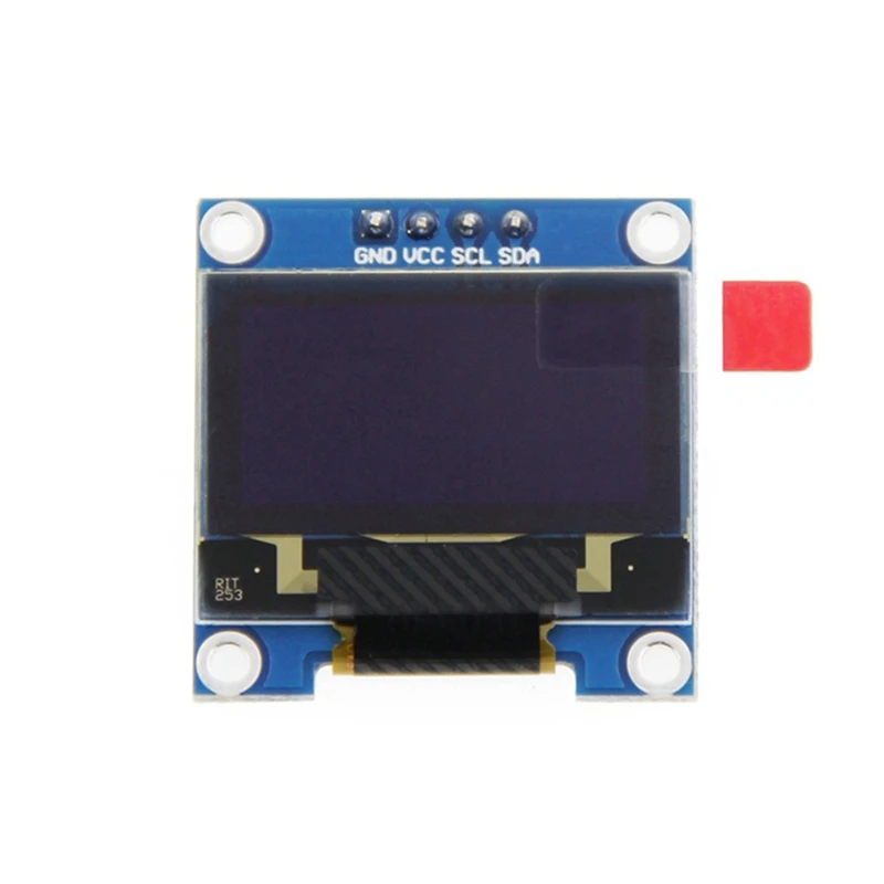 

4X 0.96 Inch IIC I2C Serial GND 128X64 OLED LCD LED Display Module SSD1306 For Arduino Kit White Display
