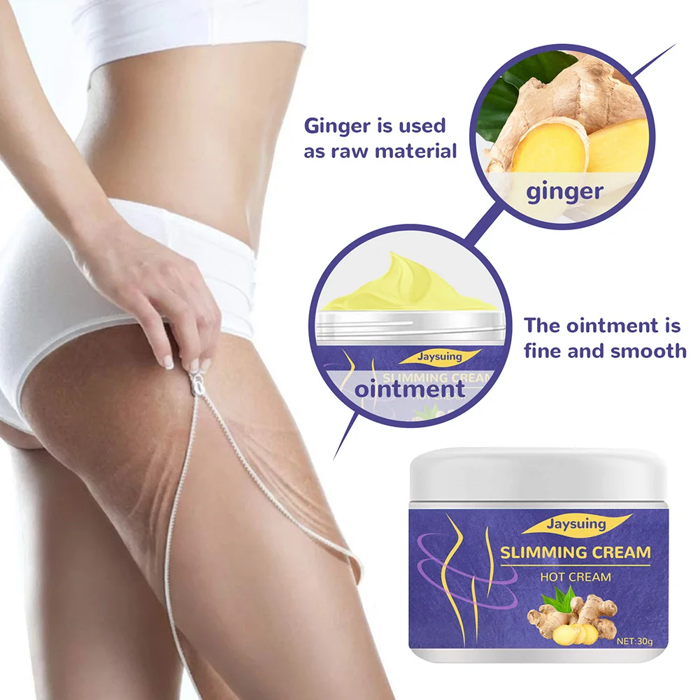 30g Ginger Slimming Cream Belly Fat Burner Weight Loss Hot Cream For Women Abdomen Legs Arms Body Shaping Cream For Women
30g Ginger Slimming Cream Belly Fat Burner Weight Loss Hot Cream For Women Abdomen Legs Arms Body Shaping Cream For Women