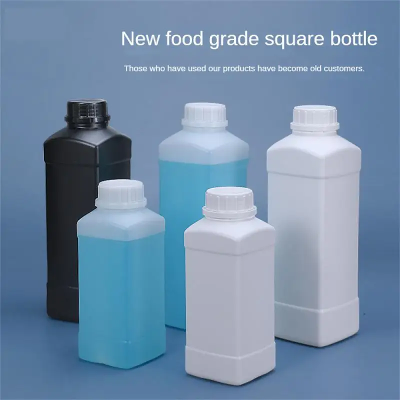 

500/1000ml Empty Bottles Recyclable Liquid Paint Cosmetic Refillable Container Corrosion Resistance Plastic Translucent Durable