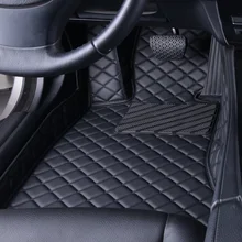 Custom Car Floor Mats 100％ For For Kia Picanto Stinger Carens Morning EV6 Auto Foot Pads Accessories Interior Car Styling Rug