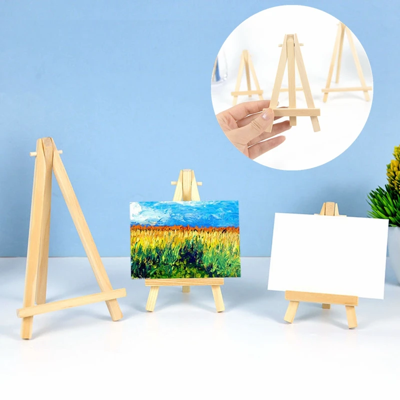 5pcs Natural Wood Mini Easel Frame Tripod Display Meeting Wedding Home Table Number Name Card Stand Holder Kids Painting Crafts
5pcs Natural Wood Mini Easel Frame Tripod Display Meeting Wedding Home Table Number Name Card Stand Holder Kids Painting Crafts
