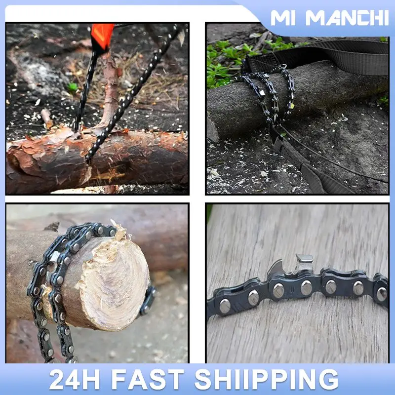 Portable Survival Chain Saw Chainsaw Emergency Camping Pocket Hand Tool Pouch Black & Orange With Pocket Chain Saw Bag Hot Sale
Portable Survival Chain Saw Chainsaw Emergency Camping Pocket Hand Tool Pouch Black & Orange With Pocket Chain Saw Bag Hot Sale