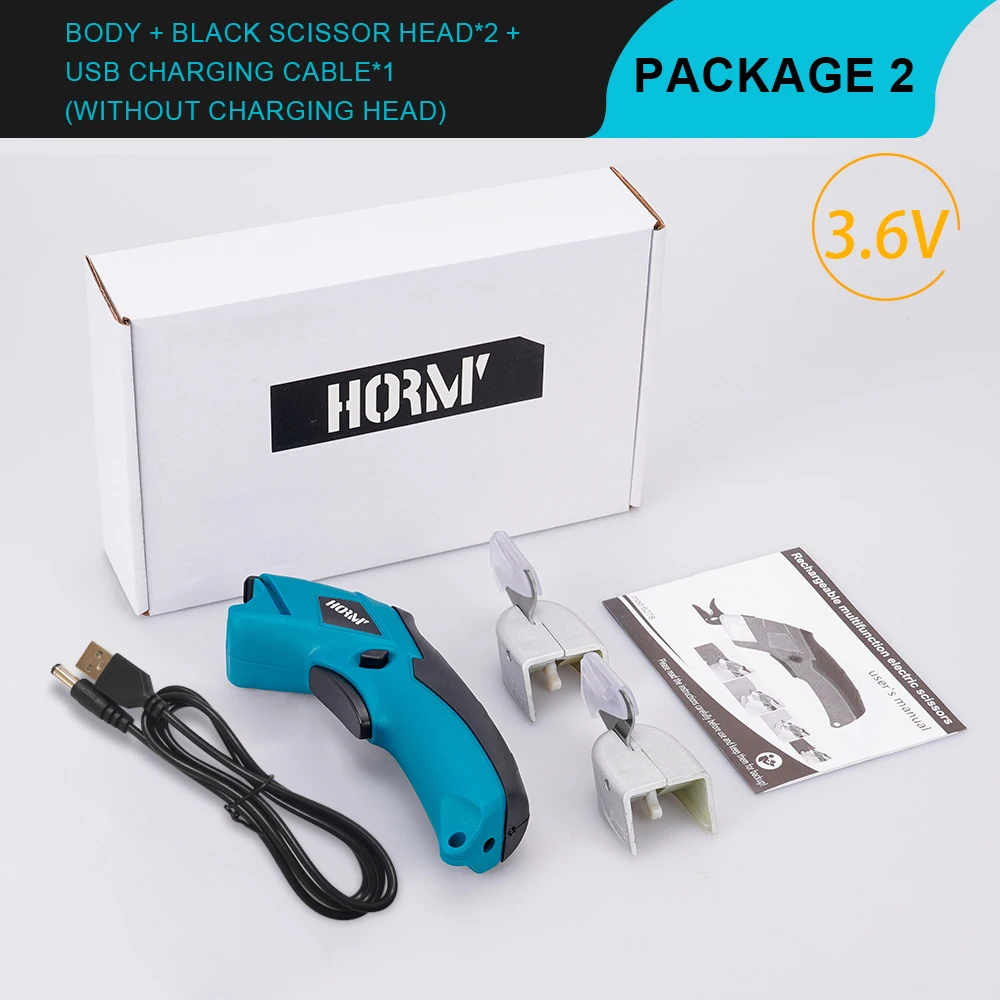 Электрические ножницы 3.6В 2 лезвия USB
Электрические ножницы 3.6В 2 лезвия USB