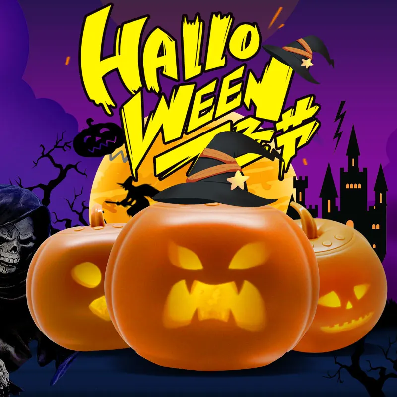 New Halloween pumpkin lights Children's gifts 8 voice video lamp projector holiday decorations Talking Singing Halloween lights
New Halloween pumpkin lights Children's gifts 8 voice video lamp projector holiday decorations Talking Singing Halloween lights
