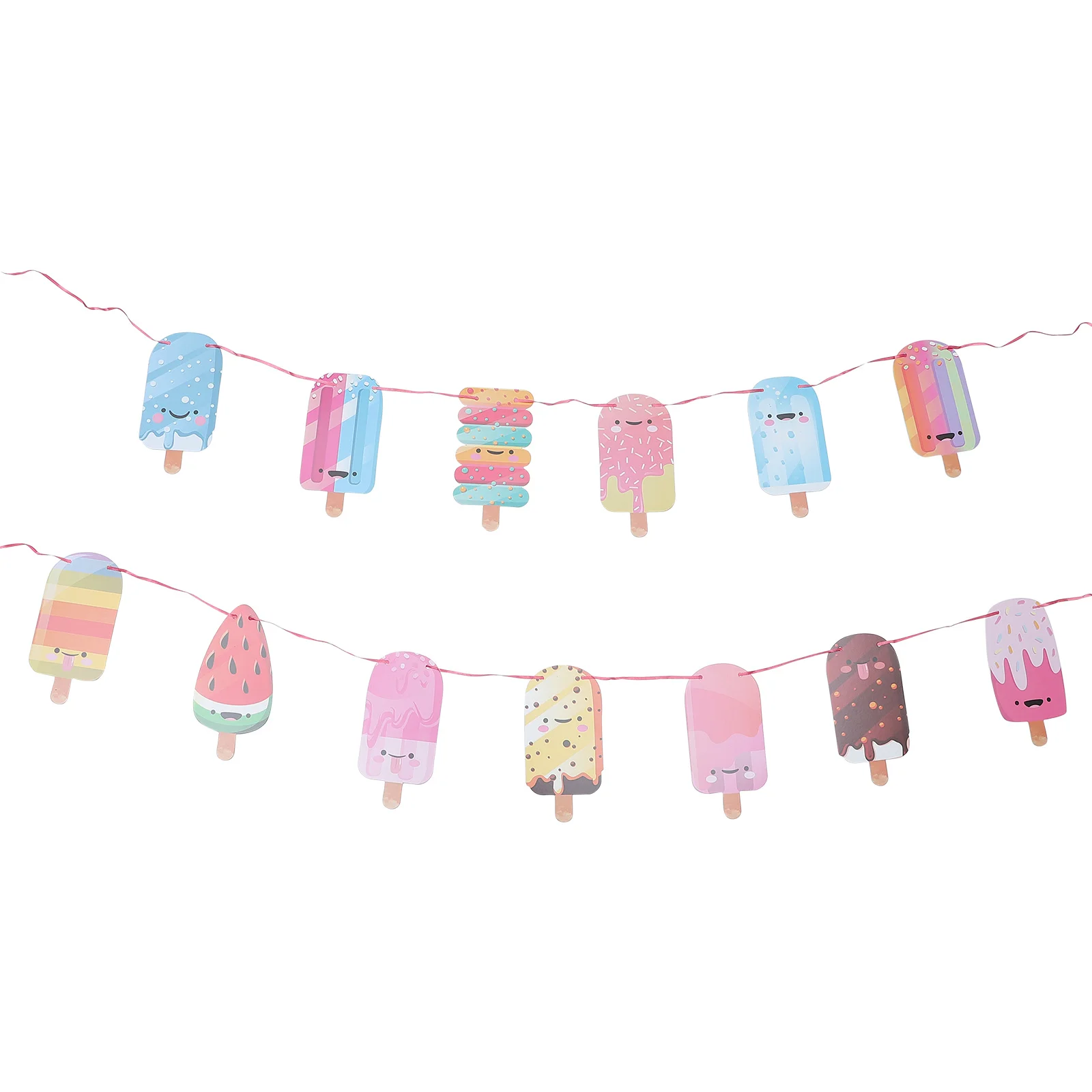 Ice Cream Banner Party Birthday Decorations Flag Garland Popsicle Favors Paper Supplies Child Summer Wreath
Ice Cream Banner Party Birthday Decorations Flag Garland Popsicle Favors Paper Supplies Child Summer Wreath