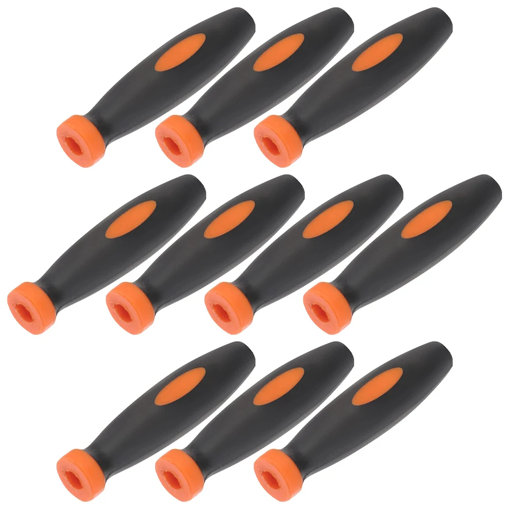Home Handles File Rubber Files Handles 10Pcs Black+Orange Parts Replacements Rubber 2.36Inch For Small Files New
Home Handles File Rubber Files Handles 10Pcs Black+Orange Parts Replacements Rubber 2.36Inch For Small Files New