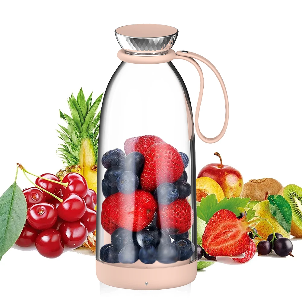 500ml Portable Electric Juicer Blender Cup Fruit Juice Squeezer USB Rechargeable Waterproof Juice Maker Machine Cup Kitchen Tool
500ml Portable Electric Juicer Blender Cup Fruit Juice Squeezer USB Rechargeable Waterproof Juice Maker Machine Cup Kitchen Tool