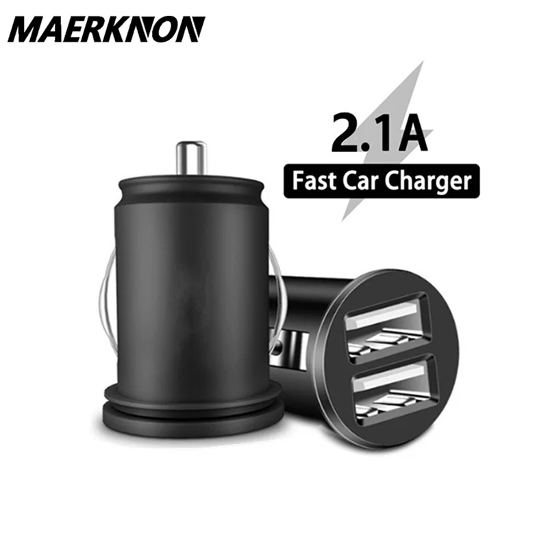 

Dual USB Car Charger 2 ports Cigarette Lighter Adapter Charger USB Power Adapter for iPhone Samsung Huawei Xiaomi Car Chargers