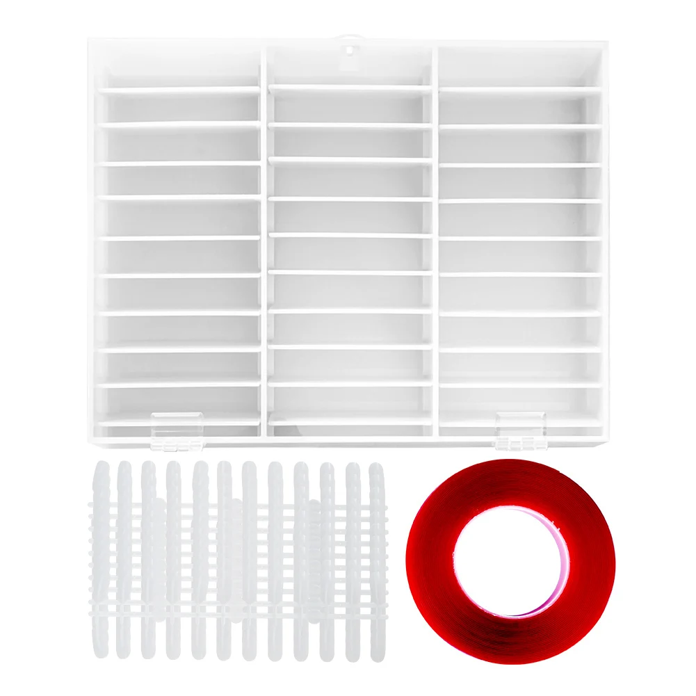 Manicure Durable Nail Art Box Nail Tips Storage Display Rhinestones Decoration Container
Manicure Durable Nail Art Box Nail Tips Storage Display Rhinestones Decoration Container