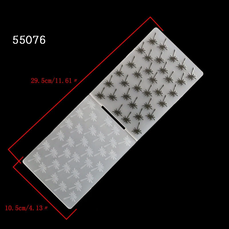 New Flower Plastic Embossing folders Background Template for DIY Scrapbooking Crafts Making Photo Album Card Holiday Decoration
New Flower Plastic Embossing folders Background Template for DIY Scrapbooking Crafts Making Photo Album Card Holiday Decoration