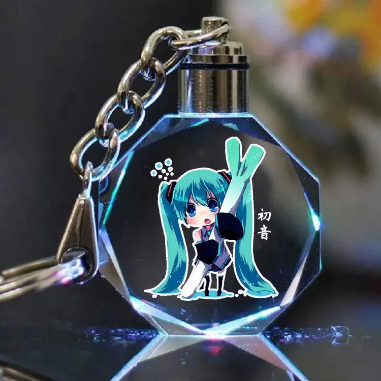 Hatsune Miku MIKU Crystal Keychain Pendant Creative Birthday Gift Girls Send Boys Friendship Souvenirs
Hatsune Miku MIKU Crystal Keychain Pendant Creative Birthday Gift Girls Send Boys Friendship Souvenirs