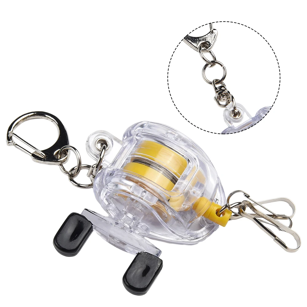 Quick Buckle Key Chain Plastic+steel Wire Portable 48cm 5x5.5cm Clear Fishing Parts Fishing Tackle Fly Fishing Reel Brand New
Quick Buckle Key Chain Plastic+steel Wire Portable 48cm 5x5.5cm Clear Fishing Parts Fishing Tackle Fly Fishing Reel Brand New