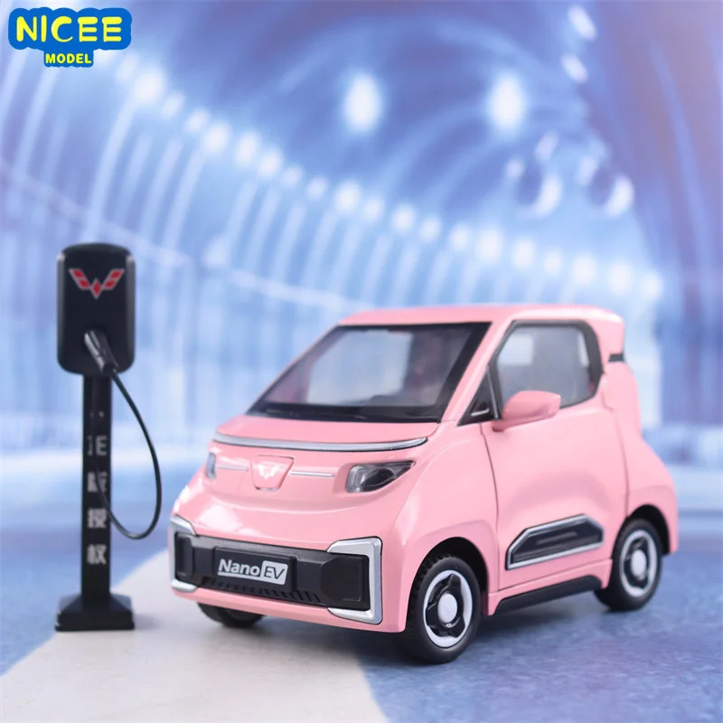 1:18 WULING NanoEV High Simulation Diecast Metal Alloy Model car Sound Light Pull Back Collection Kids Toy Gifts F144
1:18 WULING NanoEV High Simulation Diecast Metal Alloy Model car Sound Light Pull Back Collection Kids Toy Gifts F144