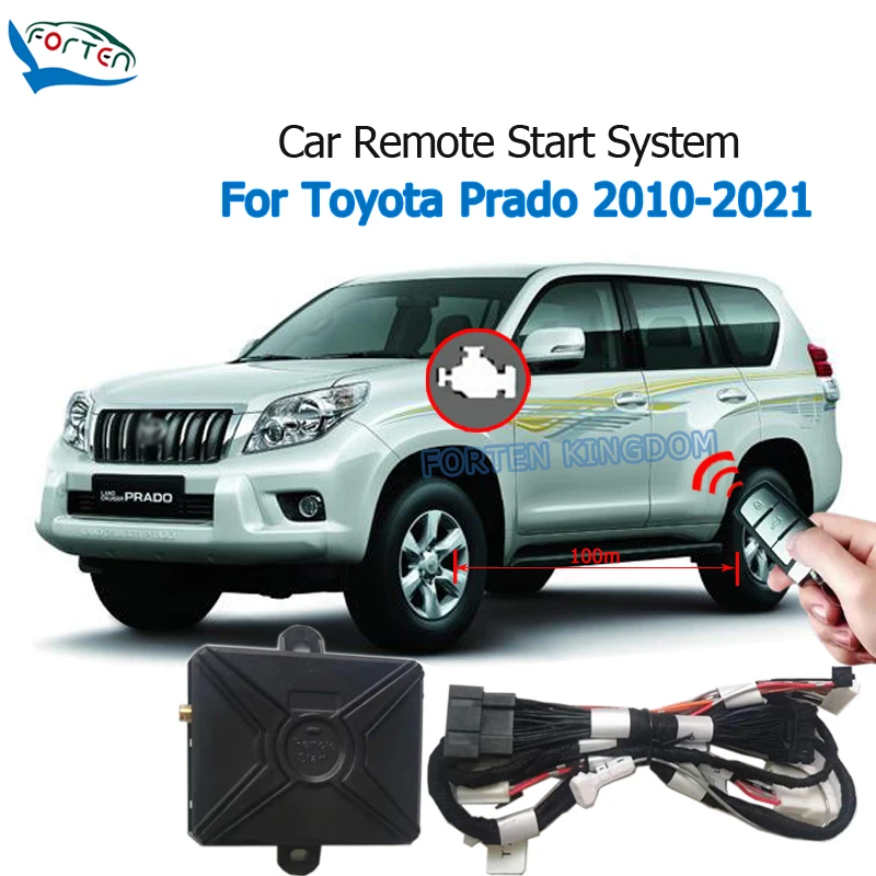 Car Remote Engine Start System Module For Toyota Prado 2010-2021 With Window Close Door Lock Plug and Play
Car Remote Engine Start System Module For Toyota Prado 2010-2021 With Window Close Door Lock Plug and Play