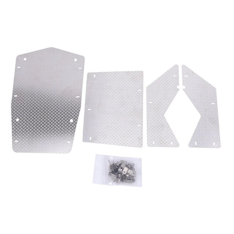 Stainless Steel Engine Hood Panel Roof Side Panel Skid Plate Set for 1/10 RC Crawler Car Axial Wraith Upgrade Parts
Stainless Steel Engine Hood Panel Roof Side Panel Skid Plate Set for 1/10 RC Crawler Car Axial Wraith Upgrade Parts