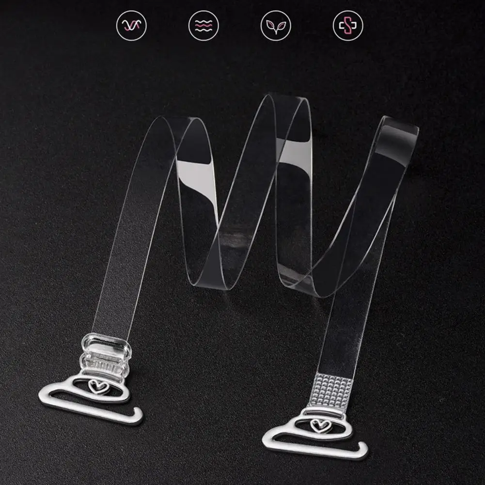 1 Pair Bra Straps Stylish Clear Non-slip Bra Straps Invisible Anti-slip Clothes Shoulder Straps
1 Pair Bra Straps Stylish Clear Non-slip Bra Straps Invisible Anti-slip Clothes Shoulder Straps