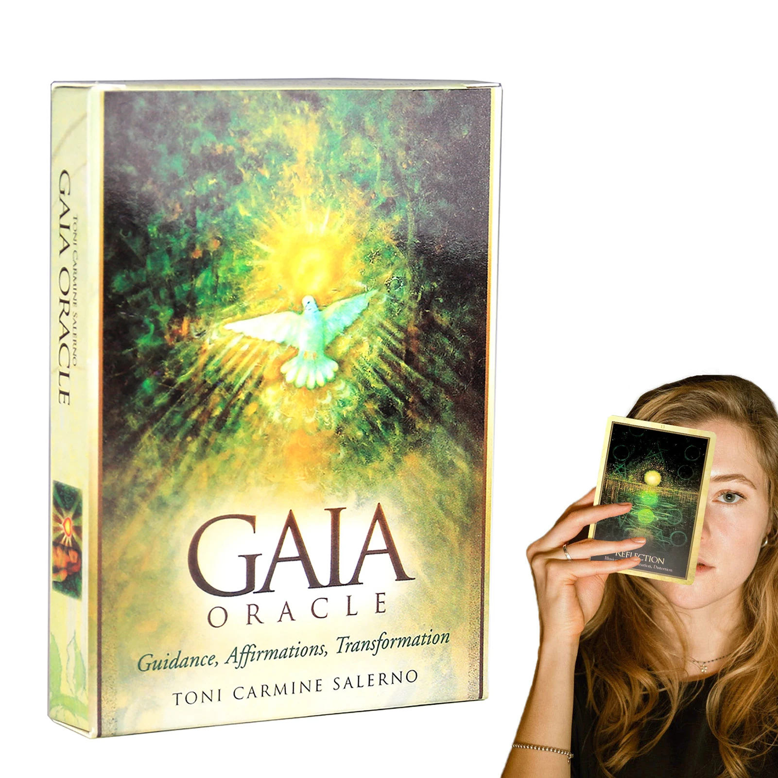 Tarot Cards Gaia Oracle Cards Games Set Party Entertainment Board Games For Adult Children Party Fun Board Game English Version 
Tarot Cards Gaia Oracle Cards Games Set Party Entertainment Board Games For Adult Children Party Fun Board Game English Version