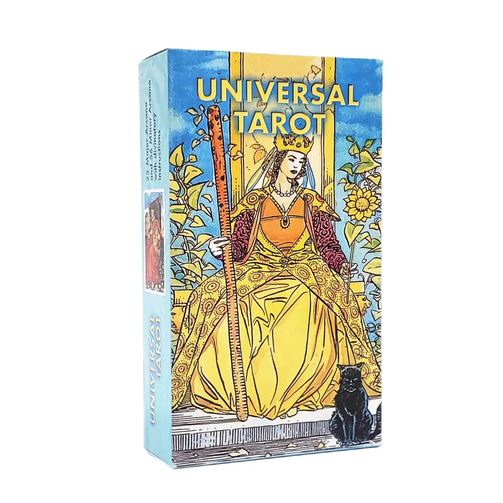 12X7cm New English Cards Universal Tarot With Paper Instruction For Playing Beigers Family Friends Leisure Party Board Games
12X7cm New English Cards Universal Tarot With Paper Instruction For Playing Beigers Family Friends Leisure Party Board Games