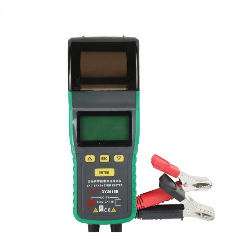 12V Automotive Battery Tester Load Analyzner for Car Measure Motorcycle battery Test with Printer
12V Automotive Battery Tester Load Analyzner for Car Measure Motorcycle battery Test with Printer