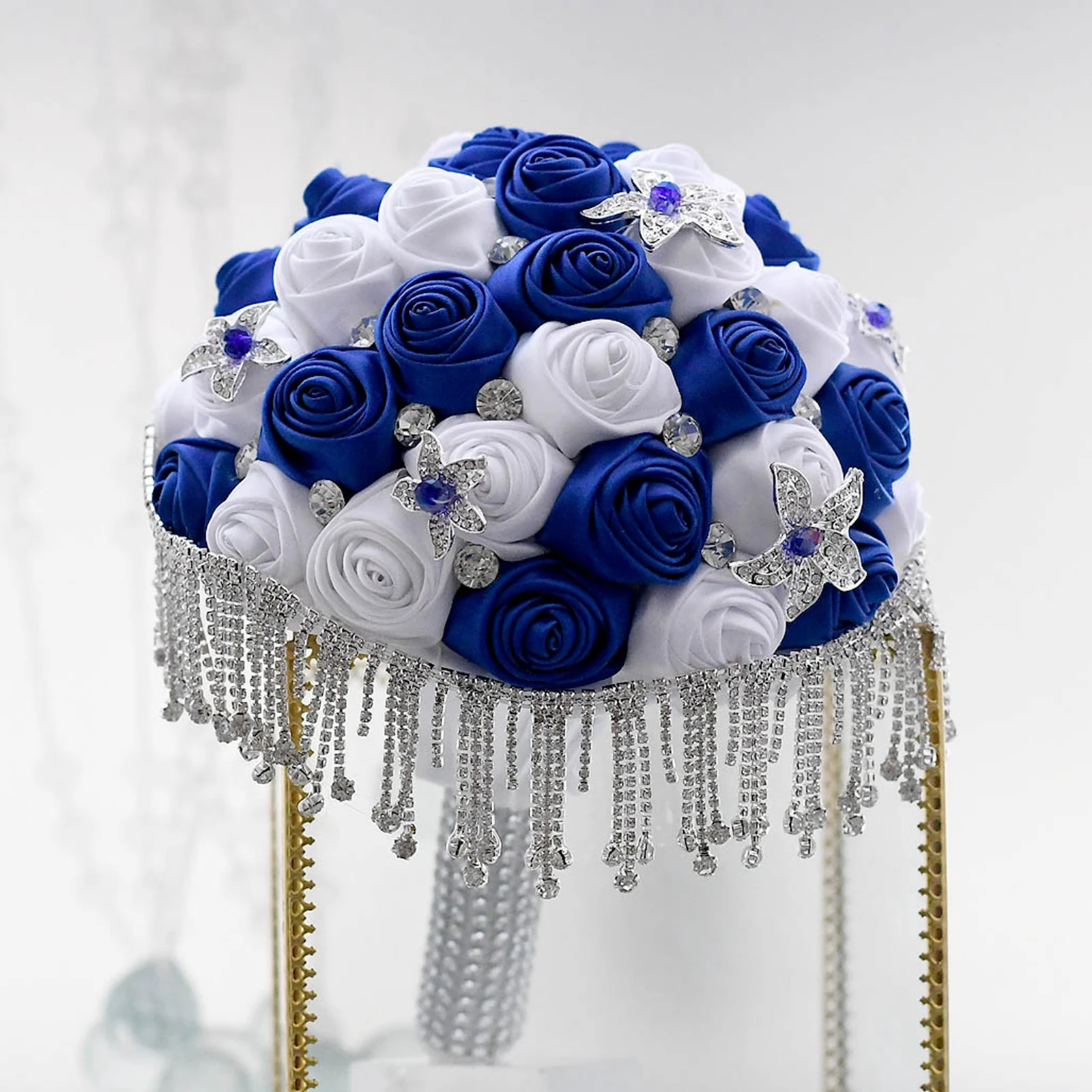 Wedding Flowers Bridal Bouquets Wedding Bouquets Artificial Flower Royal Blue Wedding Bouquet Satin Rose Flowers for Bridesmaids
Wedding Flowers Bridal Bouquets Wedding Bouquets Artificial Flower Royal Blue Wedding Bouquet Satin Rose Flowers for Bridesmaids