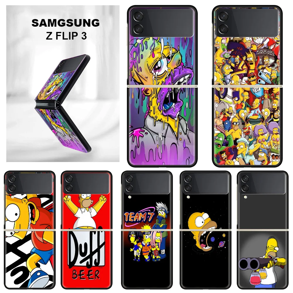 Hard Case For Samsung Galaxy ZFlip3 Z Flip 4 Z Flip 3 Phone Cover Black Shockproof ZFlip4 Coque Funda Funny The Simpsons Homer
Hard Case For Samsung Galaxy ZFlip3 Z Flip 4 Z Flip 3 Phone Cover Black Shockproof ZFlip4 Coque Funda Funny The Simpsons Homer