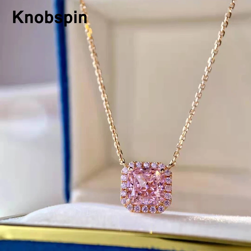 Роскошное ожерелье Knobspin из серебра 925 пробы с бриллиантом, розовым бриллиантом, покрытое 18-каратным золотом, свадебное ожерелье с подвеской ...
Роскошное ожерелье Knobspin из серебра 925 пробы с бриллиантом, розовым бриллиантом, покрытое 18-каратным золотом, свадебное ожерелье с подвеской ...